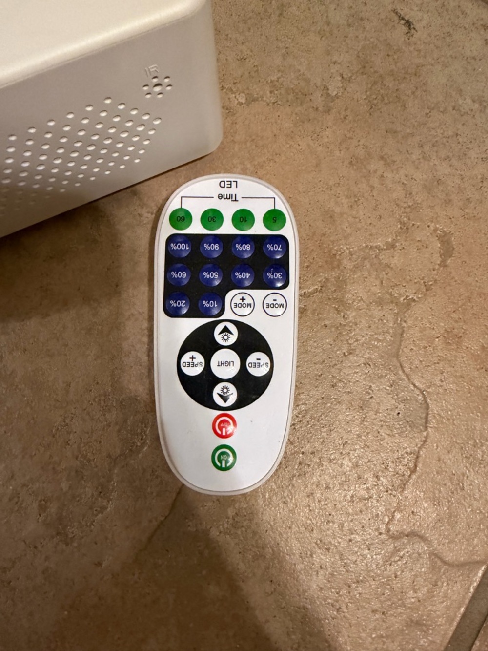 Compact White Mini Projector with Remote - Picture 3 of 6